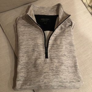 NWOT Banana Republic Quarter-zip sweatshirt